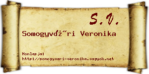 Somogyvári Veronika névjegykártya